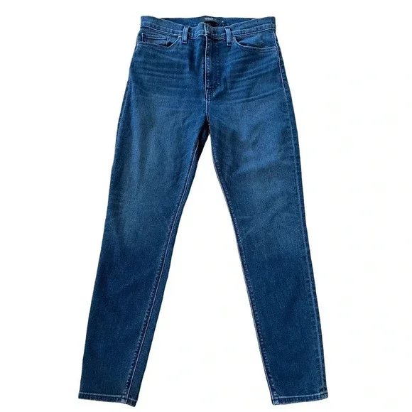 Hudson Jeans Barbara High Waisted Super Skinny Jeans size 30 Gambit Wash - Picture 9 of 10